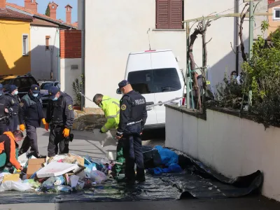 Zločin se je zgodil aprila lani v Markovi ulici v Bertokih nad Koprom.
Foto: Tomaž Primožič/FPA&nbsp;