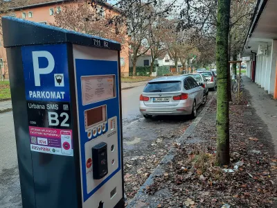 04.01.2023 - parkomat Savsko naselje - Foto: Luka Cjuha