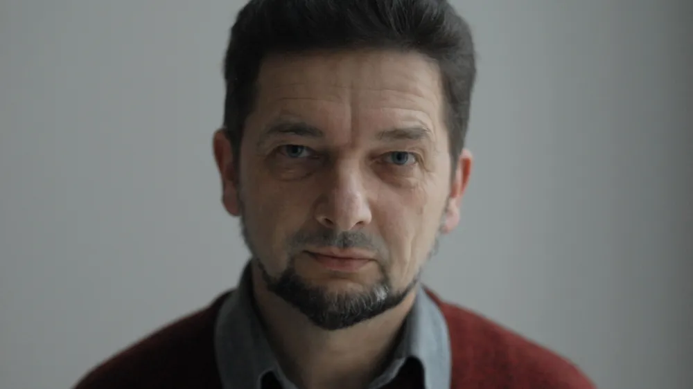 Ivan Stuhec, kolumnist Dnevnika portret za kolumno //FOTO: Jaka Adamic