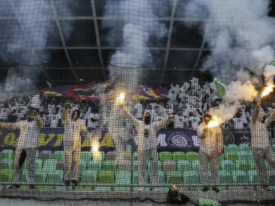 - Olimpija, državni prvak- 16.04.2023 – nogomet – Olimpija: Maribor, Prva liga Telemacha, 31. krog: //FOTO: Jaka Gasar