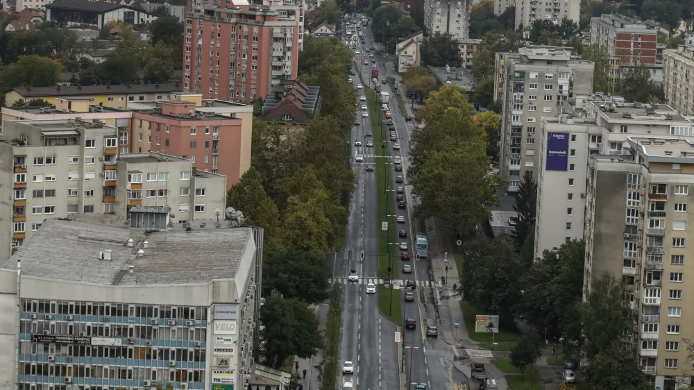 - 27.09.2022 – Panorama Ljubljana - Celovška cesta - Šiška //FOTO: Luka Cjuha