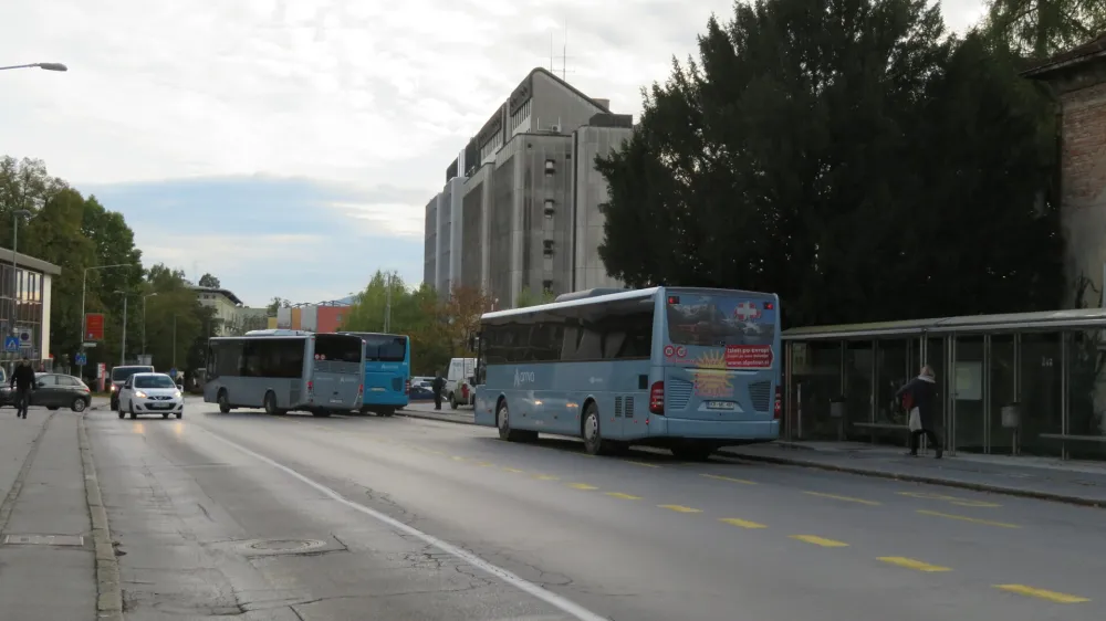 Kranj, avtobusi, glavna avtobusna postaja