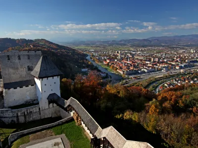 stari Celjski grad,- CELJE 2010 - tretje največje slovensko mesto - /FOTO: Matej PovšeOPOMBA: ZA OBJAVO V PRILOGI – DNEVNIKOV OBJEKTIV - REPORTAŽA