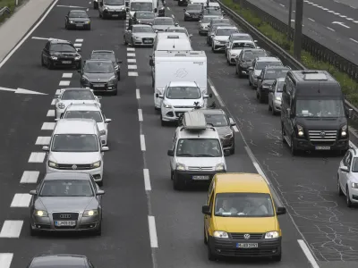 - 18.05.2023 – Ljubljanska obvoznica – prometni zastoj zaradi praznika Jezusov vnebohod v nekaterih državah<br><br> <br><br>//FOTO: Luka Cjuha