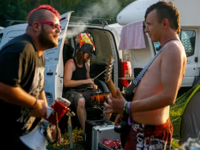 Festival Metaldays, ki je do zdaj potekal v Tolminu, bo tokrat prvič gostoval ob Velenjskem jezeru. Foto: Bojan Velikonja 