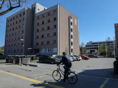 ﻿- 07.04.2020 – Študentsko naselje Bežigrad v Ljubljani -  //FOTO: Luka Cjuha.