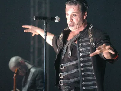 Rammstein, Koncert nemške skupine v Hali Tivoli.