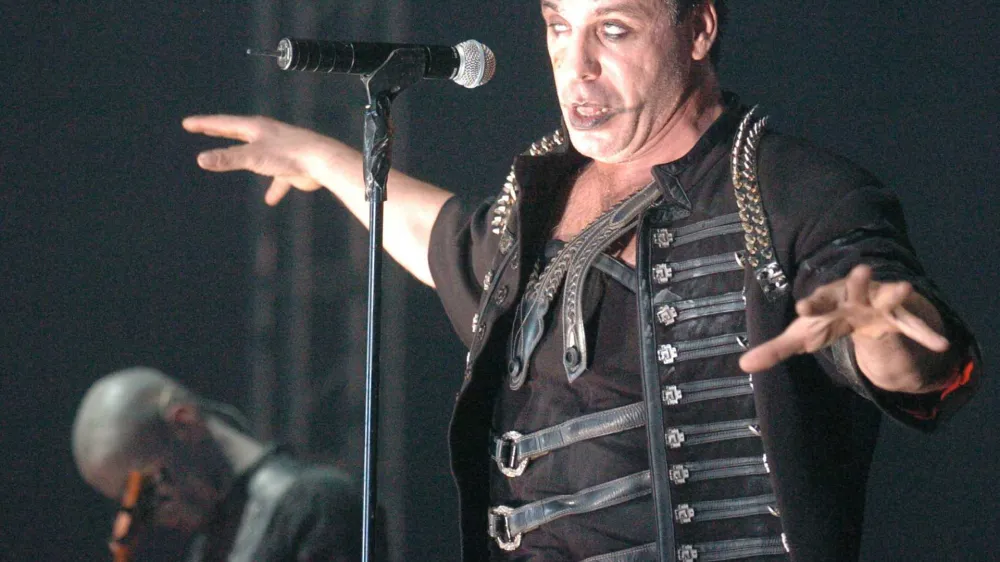 Rammstein, Koncert nemške skupine v Hali Tivoli.