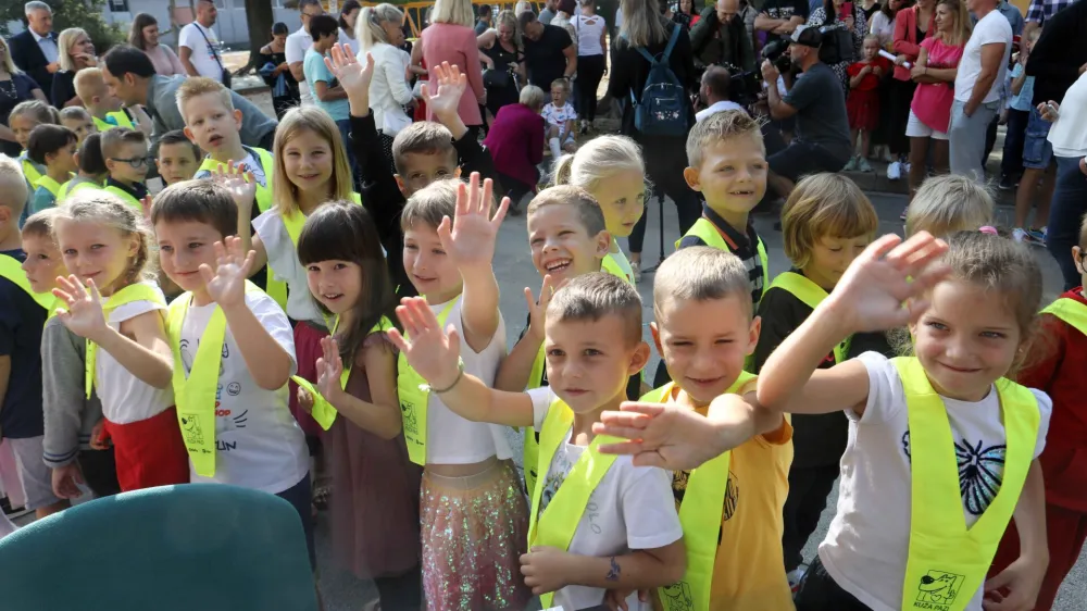 01.09.2023 - osnovna šola Komenda Moste, prvi šolski danFoto: Tomaž Skale