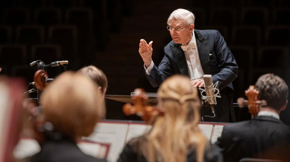 71. Ljubljana Festival bo sklenil orkester Gewandhaus iz Leipziga, ki ga bo vodil maestro Herbert Blomstedt F Eric Kemnitz 