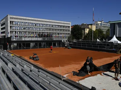 05.09.2023 - Teniško igrišče, Trg Republike. // FOTO Nik Erik Neubauer