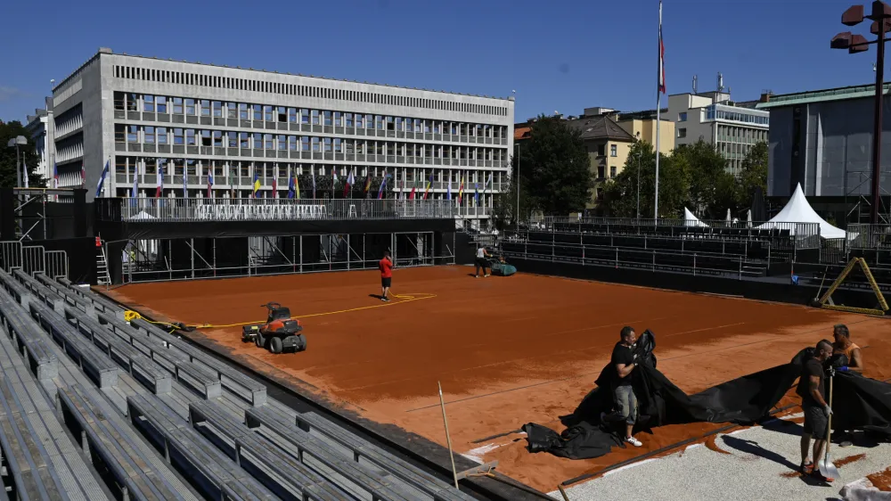 05.09.2023 - Teniško igrišče, Trg Republike. // FOTO Nik Erik Neubauer