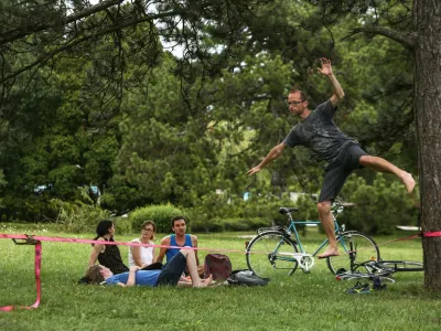 - 06.08.2019  Park Tivoli - druabno-portna srečanja na jasi ob tivolski promenadi<br><br> <br><br>//FOTO: Luka Cjuha.