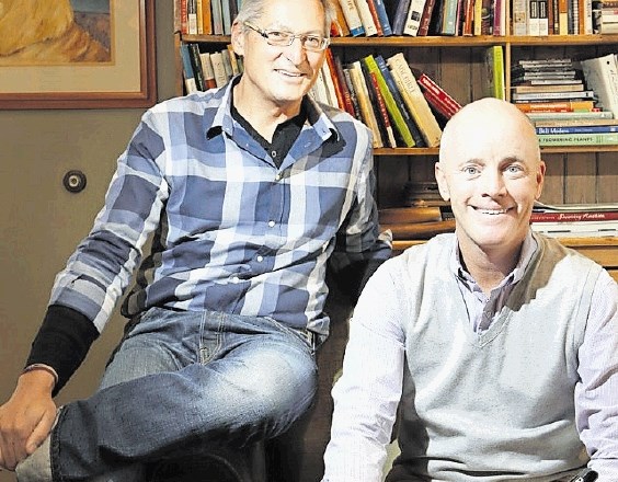 Jim Stott (levo) in Jon King, ustanovitelja podjetja Stonewall