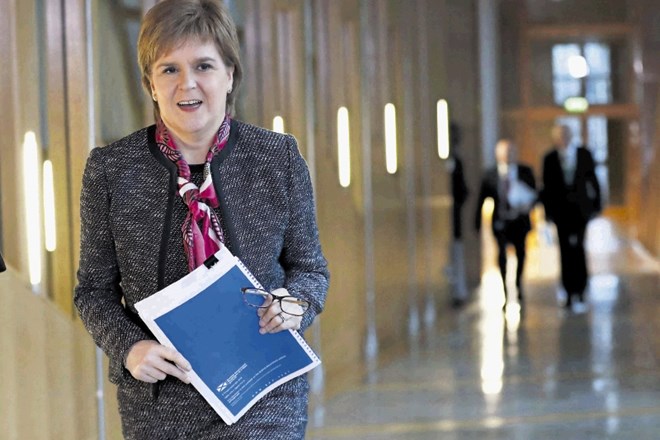 Škotska prva ministrica je včeraj predstavila škotske poglede na brexit.