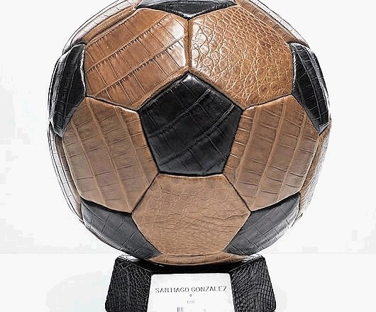 Nogometna žoga iz krokodilje kože za dobrih 5000 dolarjev