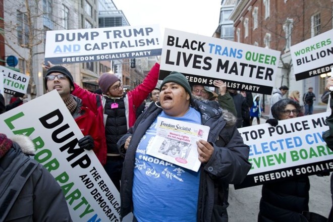 Protestniki v Washingtonu (Foto: AP)