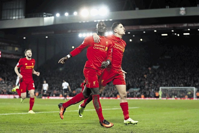 Sadio Mane (levo) je v letošnji sezoni za Liverpool dosegel že 11 golov in prispeval štiri podaje.