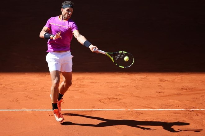 Rafael Nadal je letos na pesku izgubil samo enkrat, v Parizu lovi deseto turnirsko zmago. (Foto: AP)