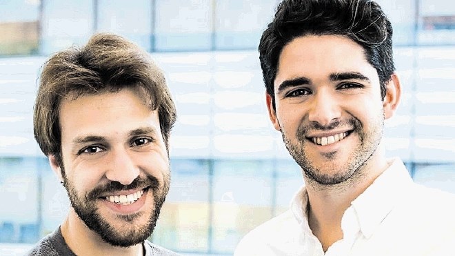 Ustanovitelja BioBotsa: Danny Cabrera (levo) in Ricardo Solorzano
