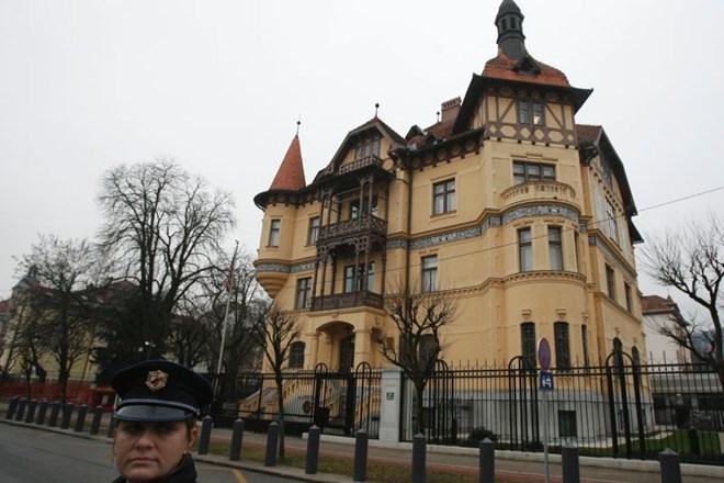 Ameriško veleposlaništvo v Ljubljani.
