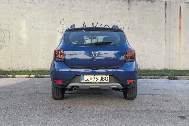 Dacia sandero stepway 1,5 blue dCi proud: Leta so odigrala svojo vlogo