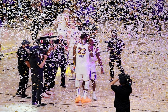 #video James popeljal LA Lakers do 17. naslova prvaka 