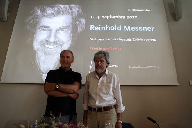 Začetek festivala Zadnja odprava alpinista Reinholda Messnerja