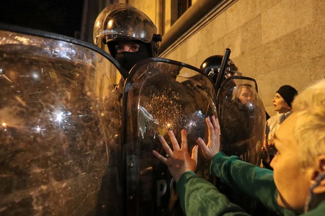 #foto Zakon o tujih agentih pognal Gruzijce na ulice