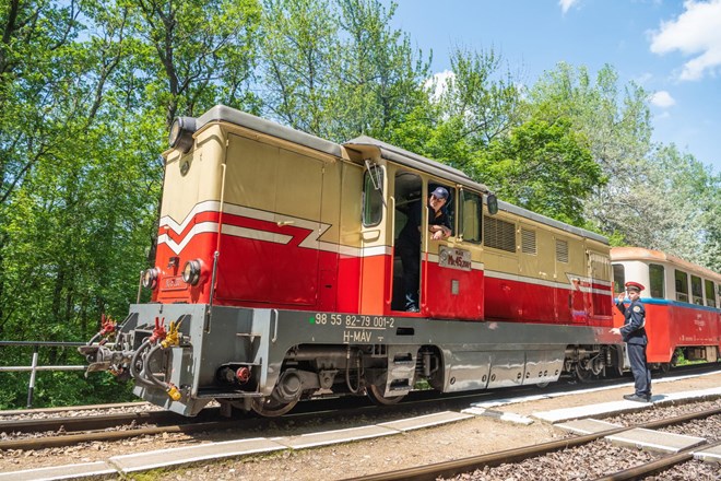 Madžarska otroška železnica izziv za bodoče strojevodje