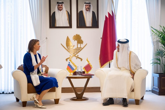 Fajon in katarski premier za nadaljevanje pogovorov o premirju v Gazi