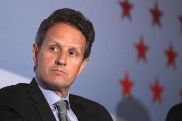 Ameriški finančni minister Timothy Geithner.