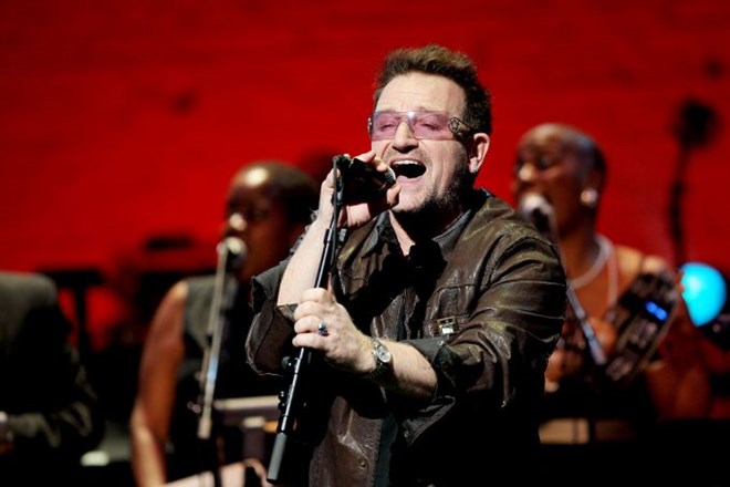Bono, frontman irske zasedbe U2.