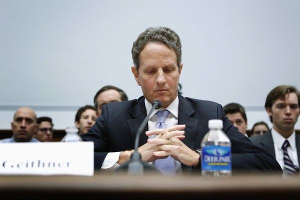 Ameriški finančni minister Timothy Geithner