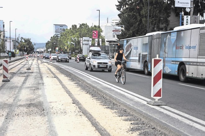 Zaradi obnovitvenih del na Dunajski cesti bo do predvidoma konec avgusta oviran promet na nekaterih sosednjih cestah.