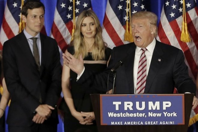 Jared Kushner je poročen s Trumpovo hčerjo Ivanko. (Foto: Reuters)