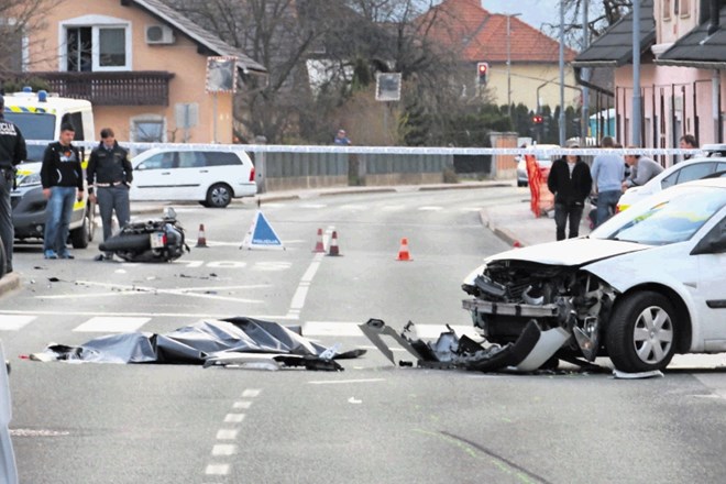 Zadnja tragična nesreča, v kateri je umrl motorist, se je zgodila minuli petek na Primskovem v Kranju.