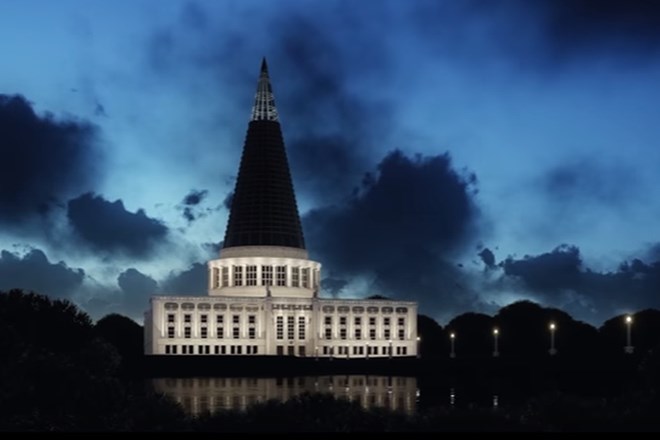 Plečnikova Katedrala svobode zaživela v arhitekturni animaciji 