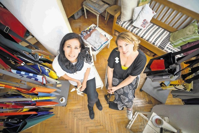 Gonilni sili podjetja Smetumet sta Maja Rijavec (levo) in Alenka Kreč Bricelj.