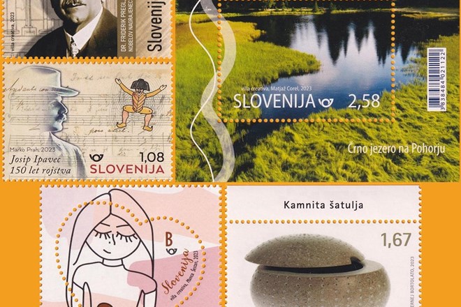 Filatelija: Nove slovenske znamke (24. 1. 2023)