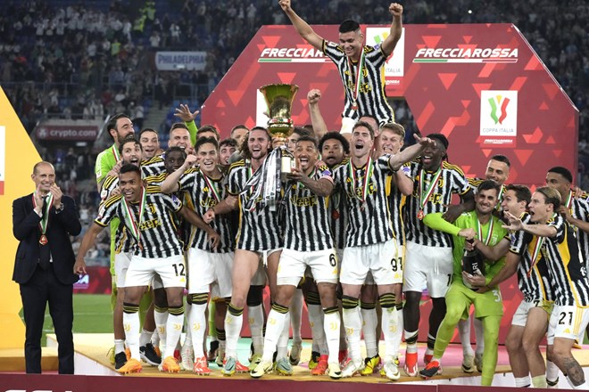 Juventus 15. osvojil italijanski pokal