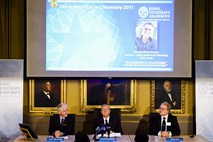 Nobelova nagrada za Kemijo v roke Izraelcu Šehtmanu