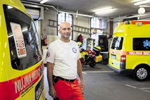 Robert Škrjanec, vodja izmene na reševalni postaji Ljubljana: Nikjer se ne pozna, ali delaš dobro ali slabo