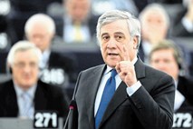 Tajani  izvoljen s podporo zmernih evroskeptikov