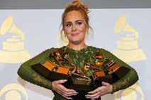 Adele je na grammyjih jokala, preklinjala ter se poklonila Beyonce in Georgeu Michaelu