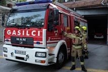Na strelišču SV v Ilirski Bistrici izbruhnil požar