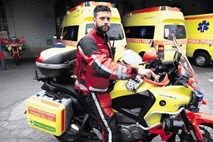 Intervju z Domnom Vodopivcem, reševalcem na motorju: Ko improviziramo, smo inovativni in učinkoviti