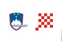 Sloveniji večina Piranskega zaliva in izhod na odprto morje, Trdinov vrh in zaselki ob Dragonji Hrvaški