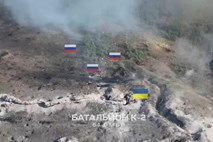 #video Ukrajinci objavili posnetek ruskega napada: Tako je videti pekel sodobnega vojskovanja