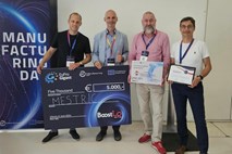 Slovenska startupa nagrajena na mednarodnem tekmovanju BoostUp!East 2024
